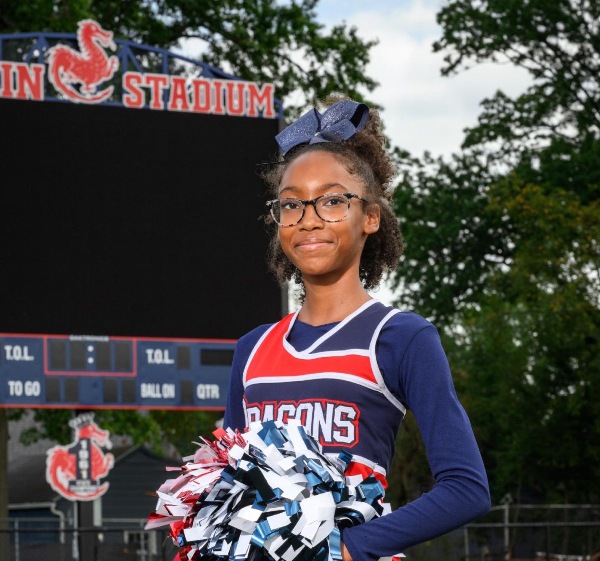 Meet the seventh grade cheerleader Haidyn!